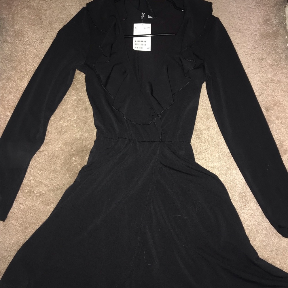 H&M black dress